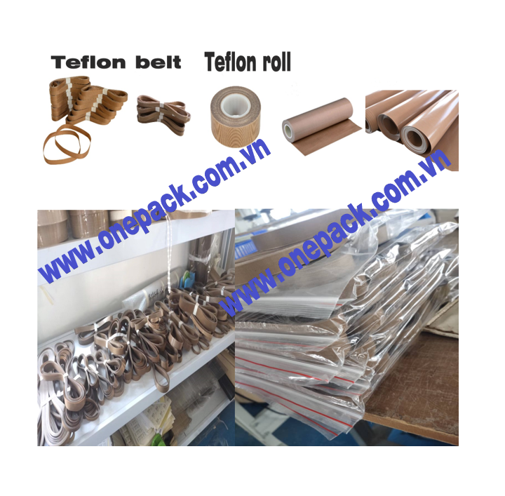 Dây teflon belt, teflon cuộn dùng trong máy đóng gói 